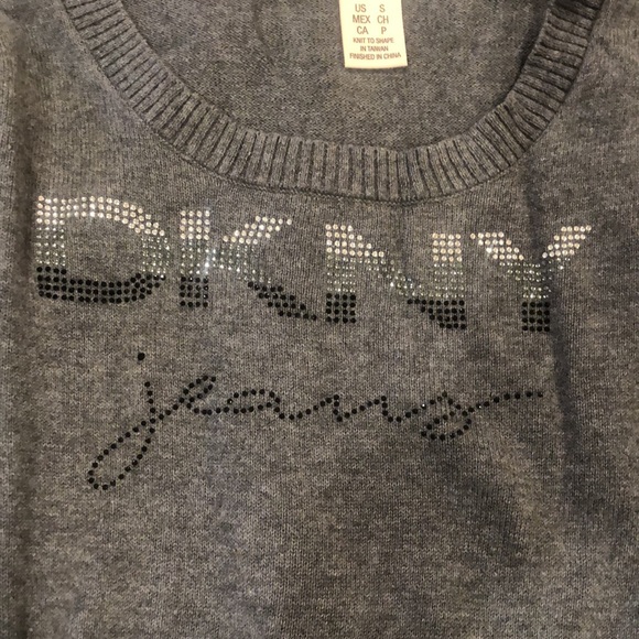 DKNY jeans scoop neck sweater - Picture 4 of 5